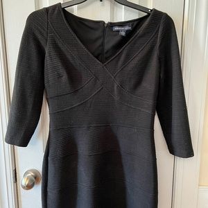 American Living Short Sleeve Dress - Black SZ10